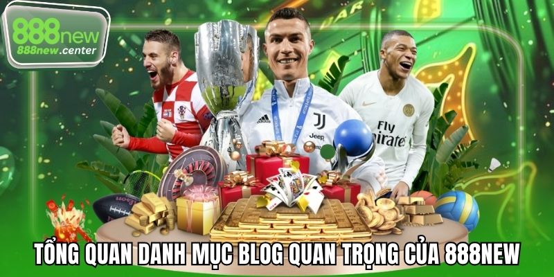 Tổng quan danh mục blog quan trọng của 888NEW